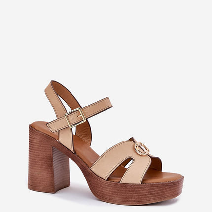  Heel sandals model 214391 Step in style 