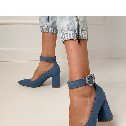  Block heel pumps model 214584 PRIMO 