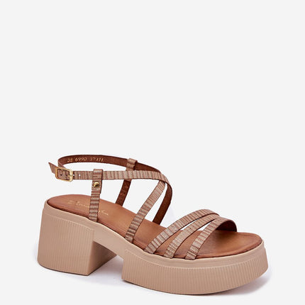  Heel sandals model 214994 Step in style 
