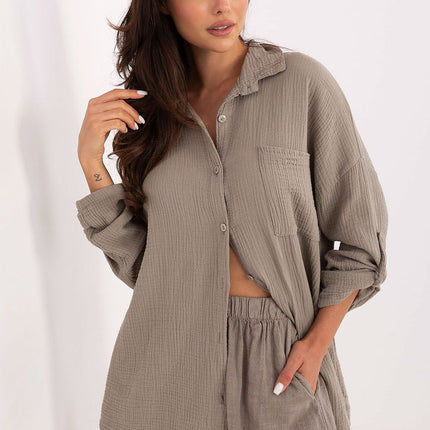  Long sleeve shirt model 215497 Italy Moda 