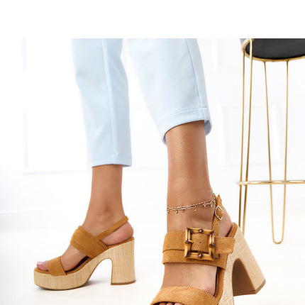  Heel sandals model 215593 PRIMO 