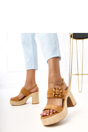  Heel sandals model 215593 PRIMO 