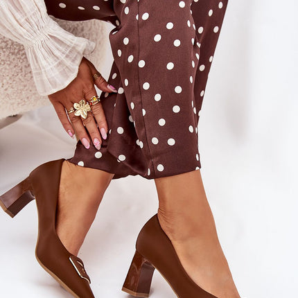  Block heel pumps model 216023 Step in style 