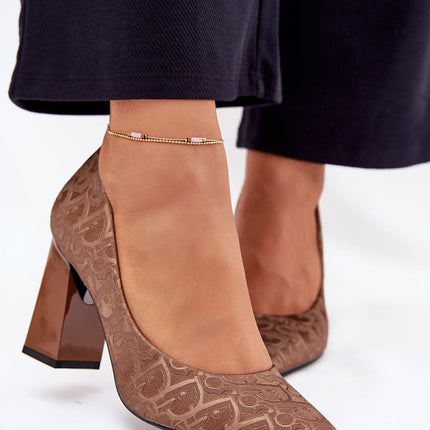  Block heel pumps model 216309 Step in style 