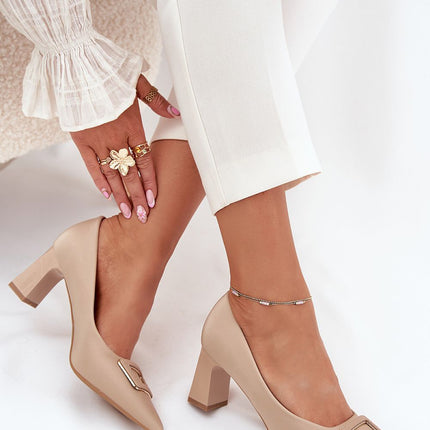  Block heel pumps model 216314 Step in style 