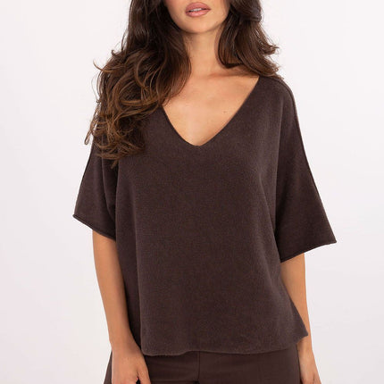  Short sleeve sweater model 216679 Italy Moda 