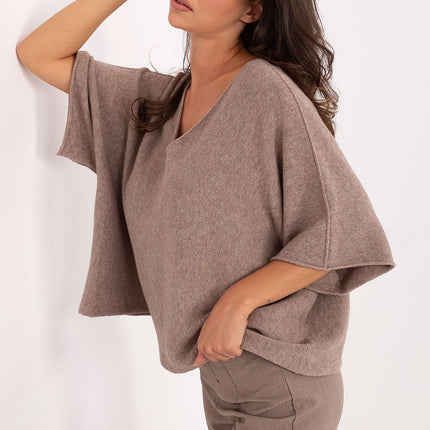  Short sleeve sweater model 216681 Italy Moda 