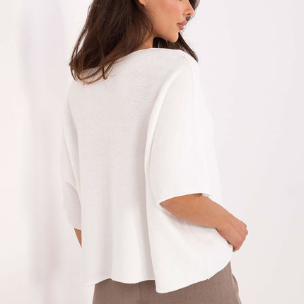  Short sleeve sweater model 216683 Italy Moda 