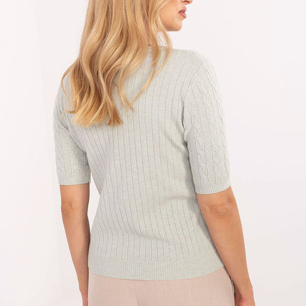  Short sleeve sweater model 216759 Factory Price 