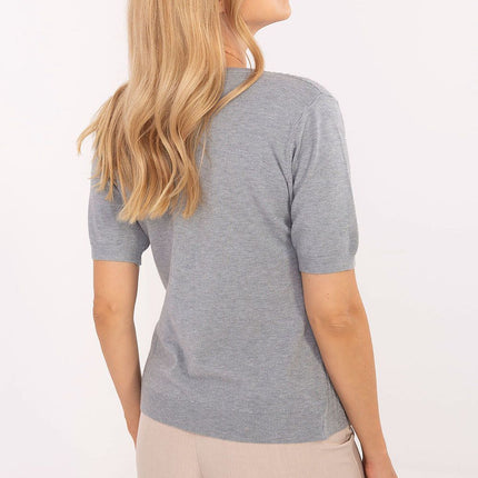  Short sleeve sweater model 216767 Factory Price 