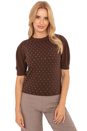  Short sleeve sweater model 216782 Factory Price 