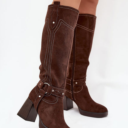  Heel boots model 216795 Step in style 