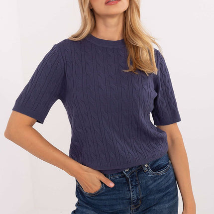 Short sleeve sweater model 216867 Factory Price 