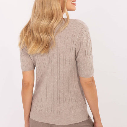  Short sleeve sweater model 217332 Factory Price 