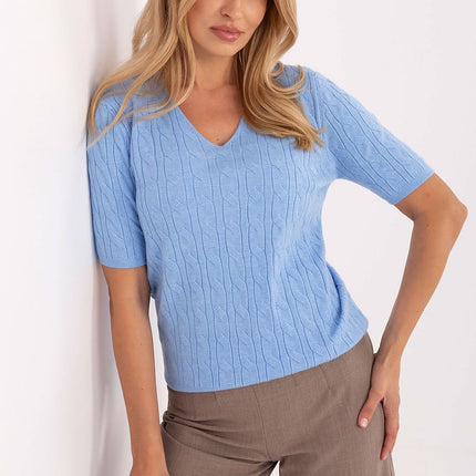  Short sleeve sweater model 217333 Factory Price 