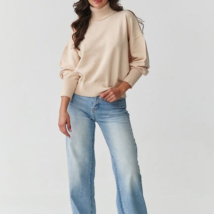  Turtleneck model 217393 Makadamia 