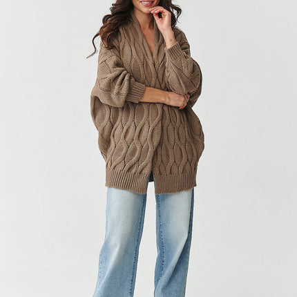  Cardigan model 217408 Makadamia 
