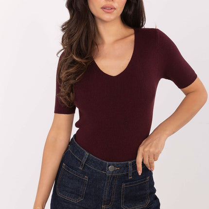  Short sleeve sweater model 217606 Factory Price 