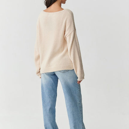  Jumper model 218807 Makadamia 