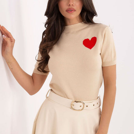  Short sleeve sweater model 219595 Factory Price 
