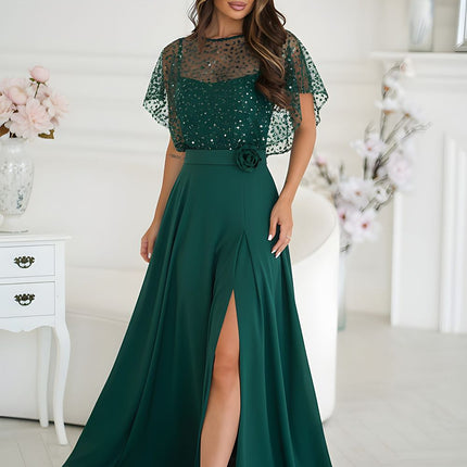  Long dress model 219686 Bicotone 