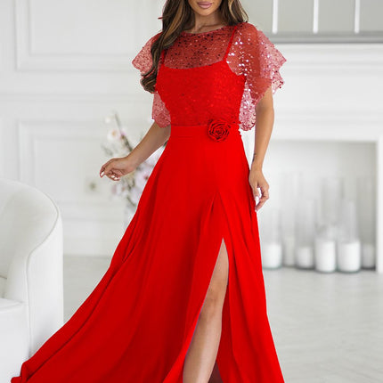  Long dress model 219688 Bicotone 