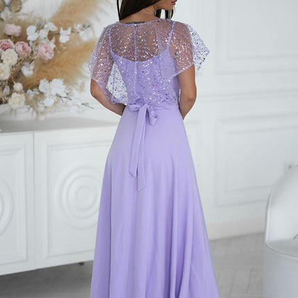  Long dress model 219693 Bicotone 