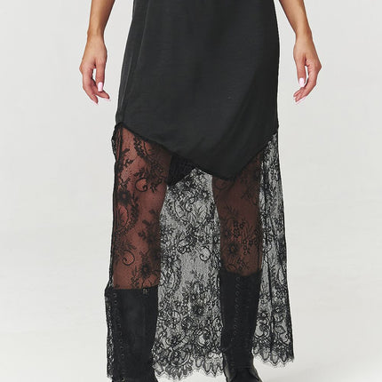  Long skirt model 219727 Makadamia 