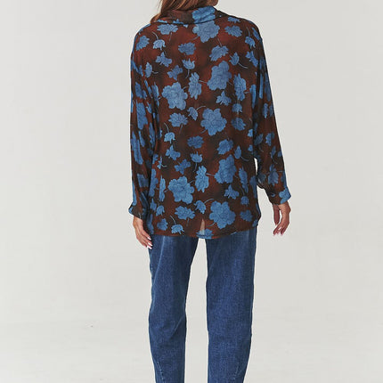  Long sleeve shirt model 219728 Makadamia 