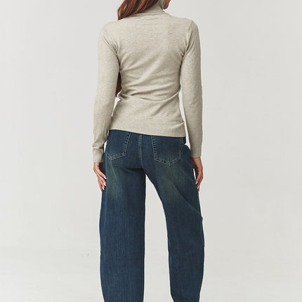  Turtleneck model 219740 Makadamia 