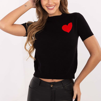  Short sleeve sweater model 219973 Factory Price 