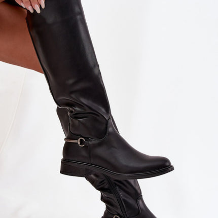  Thigh-Hight Boots model 220516 Step in style 