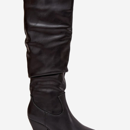  Thigh-Hight Boots model 220720 Step in style 