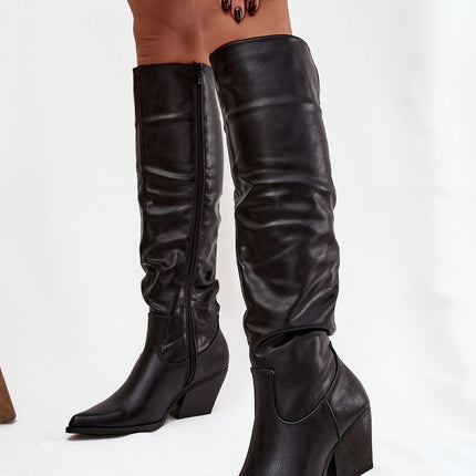  Thigh-Hight Boots model 220720 Step in style 