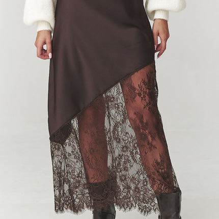  Skirt model 220785 Makadamia 