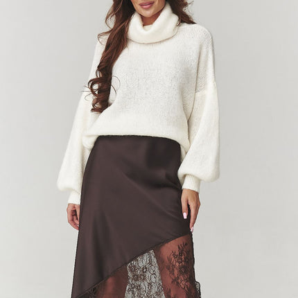  Skirt model 220785 Makadamia 