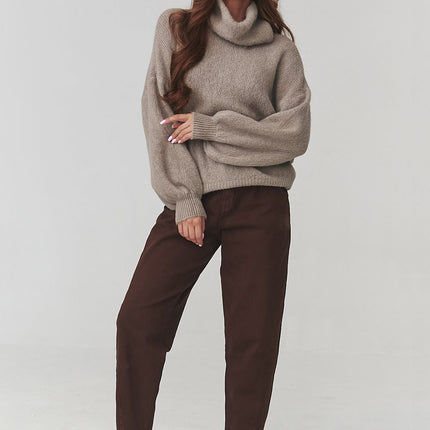  Turtleneck model 220795 Makadamia 