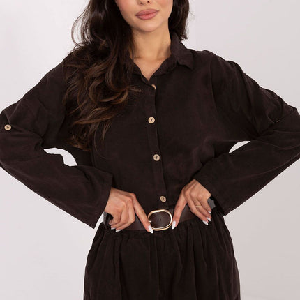  Long sleeve shirt model 220827 Italy Moda 
