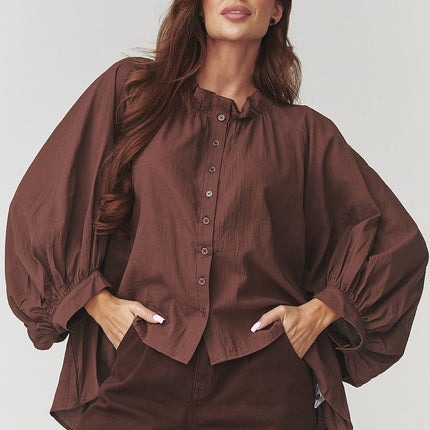  Shirt model 221046 Makadamia 