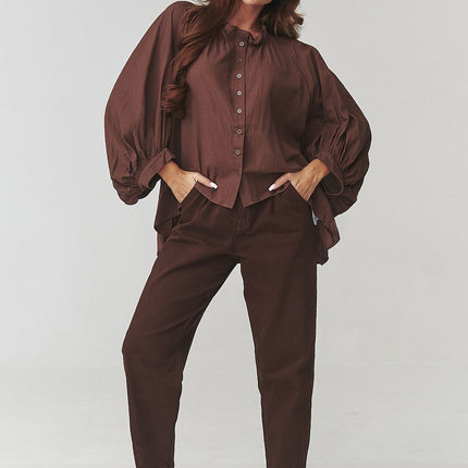  Shirt model 221046 Makadamia 