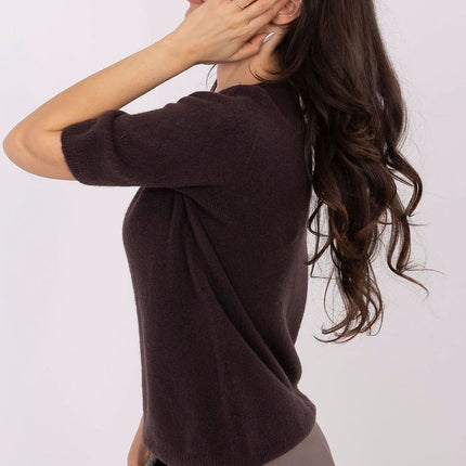  Short sleeve sweater model 221596 Italy Moda 