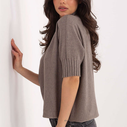 Short sleeve sweater model 222444 Italy Moda 