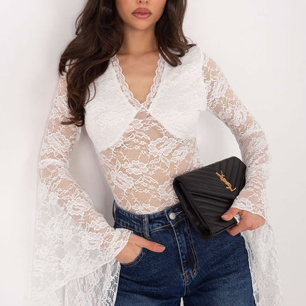  Lace blouse model 222810 Factory Price 