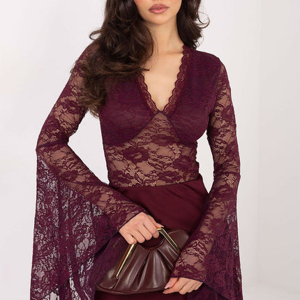  Lace blouse model 222813 Factory Price 