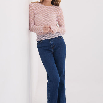 Lace blouse model 223079 Factory Price 