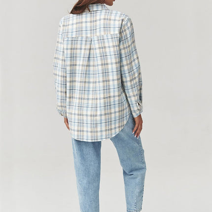  Long sleeve shirt model 223229 Makadamia 