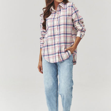  Long sleeve shirt model 223230 Makadamia 