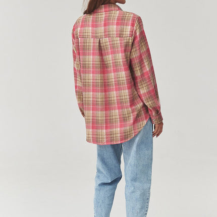  Long sleeve shirt model 223231 Makadamia 