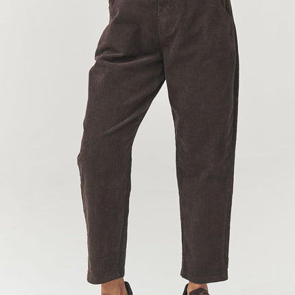  corduroy trousers model 223243 Makadamia 
