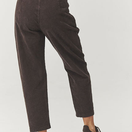  corduroy trousers model 223243 Makadamia 